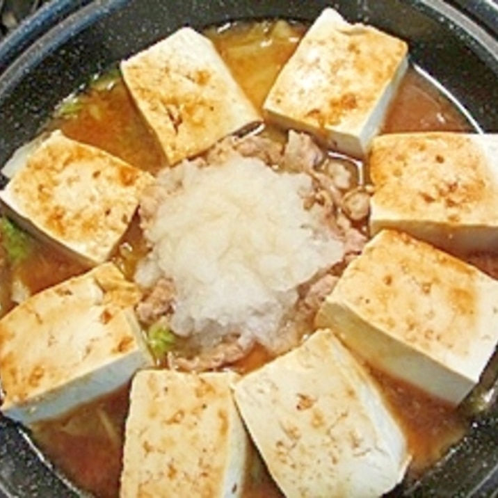 温まる!タジン鍋の豆腐の味噌煮